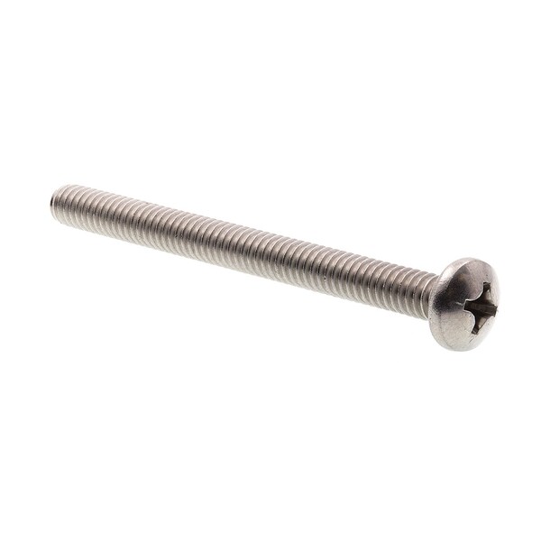 Prime-Line Machine Screw, Pan Head, Phillip Drive 1/4in-20 X 3in 18-8 Stainless Steel 10PK 9127943 - main